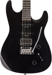 Guitare électrique forme str Chapman guitars Standard ML1 X - Trans black