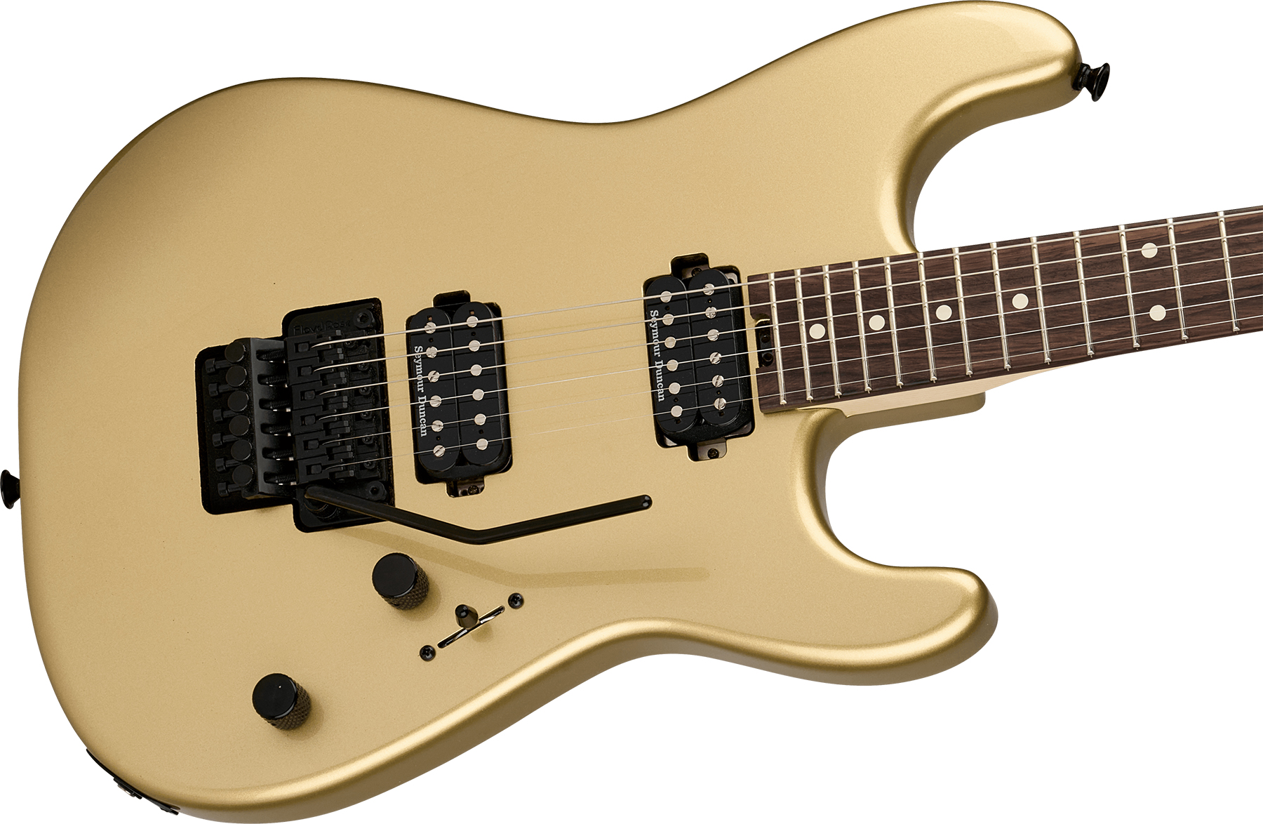 Charvel San Dimas Pro-mod Style 1 Hh Fr Rw 2h Seymour Duncan - Pharaohs Gold - Guitare Électrique Forme Str - Variation 2