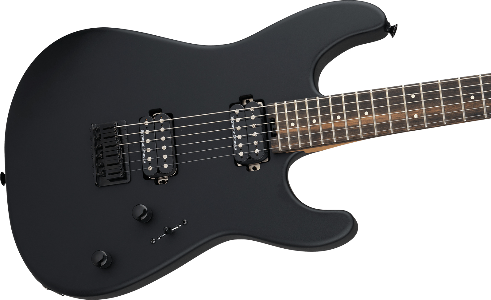 Charvel San Dimas Style 1 Hh Pro-mod Plus 2h Seymour Duncan Ht Eb - Scorched Earth - Guitare Électrique Forme Str - Variation 2