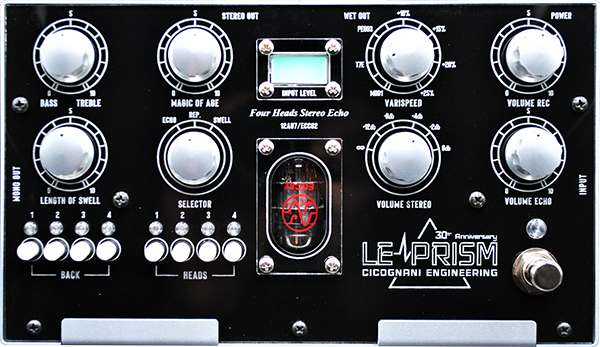 Cicognani Engineering Le Prism - PÉdale Reverb / Delay / Echo - Main picture