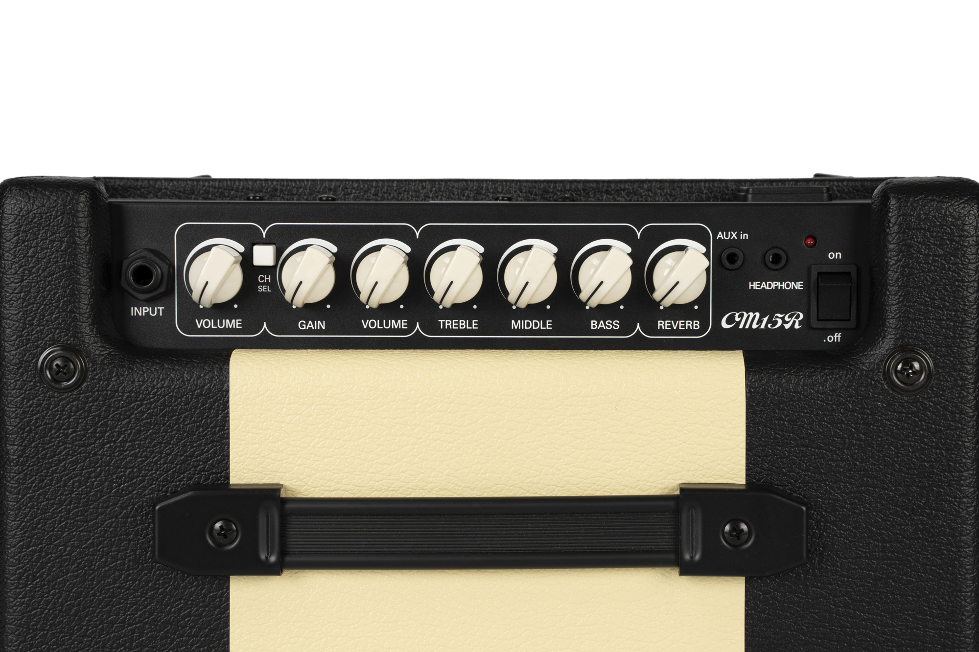 Cort Cm15rbk 15w Reverb Noir 1x8 - Ampli Guitare Électrique Combo - Variation 2