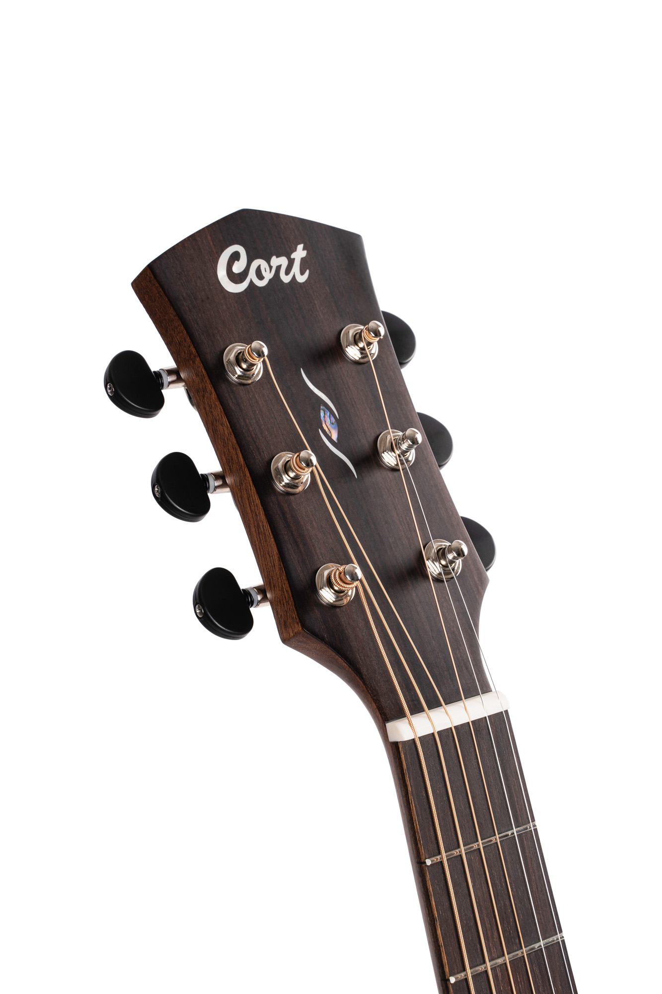 Cort Core-dc Electro Acajou Ov - Black Burst - Guitare Folk - Variation 3