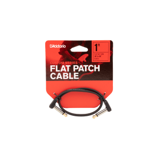 D'addario Cable Patch Plat Angle Droit 15 Cm Pack Double - CÂble - Variation 1