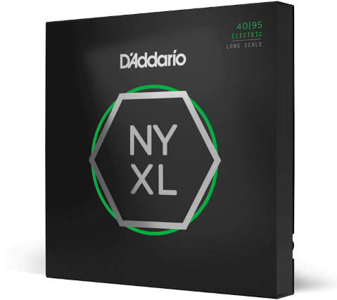 D'addario Nyxl4095 Set Long Scale Super Light 40-95 - Cordes Basse Électrique - Main picture