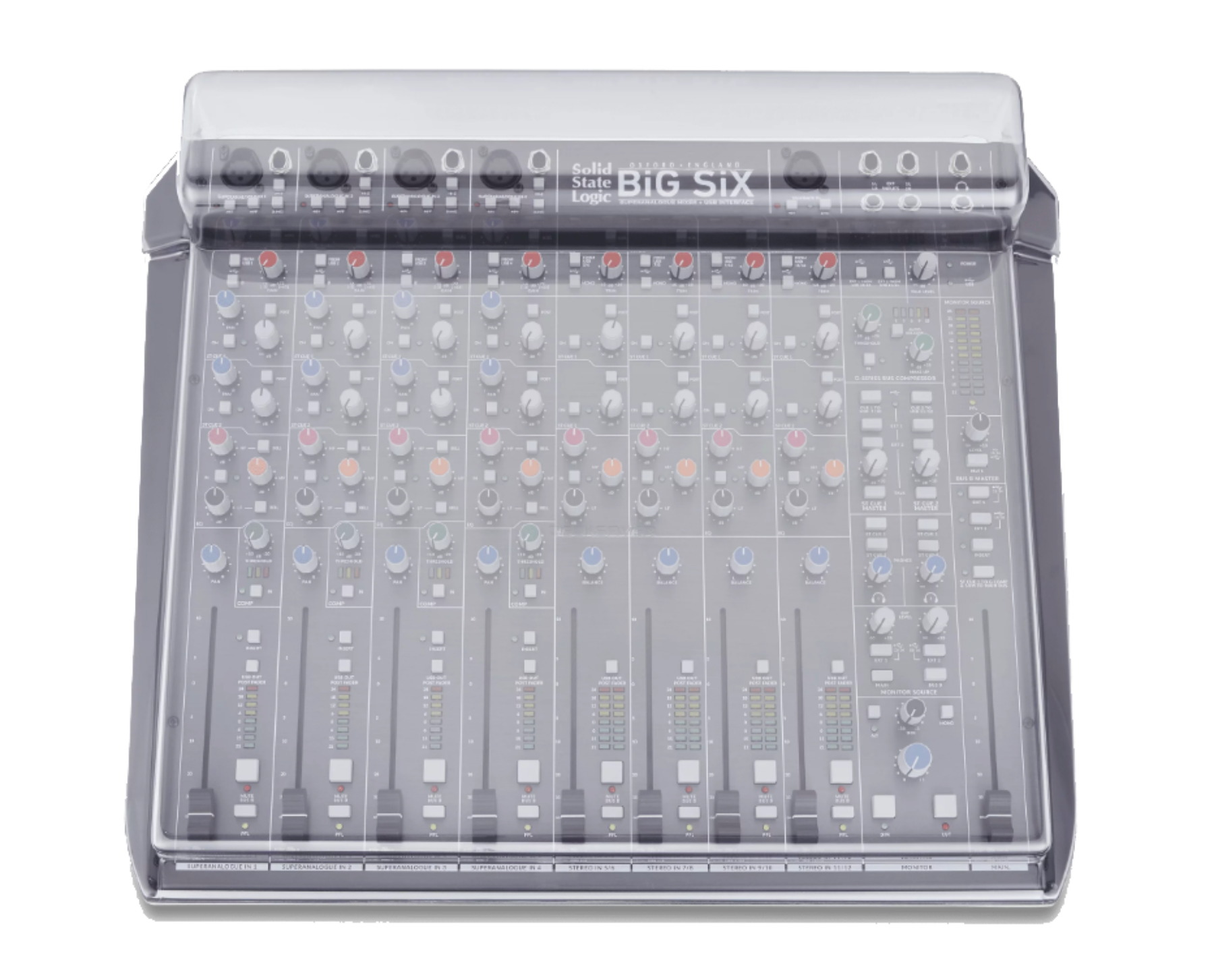 Decksaver Solid State Logic Big Six Cover - Housse Table De Mixage - Variation 4