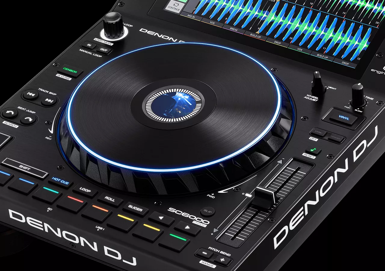 Denon Dj Sc 6000 Prime - Platine Cd & Mp3 - Variation 5