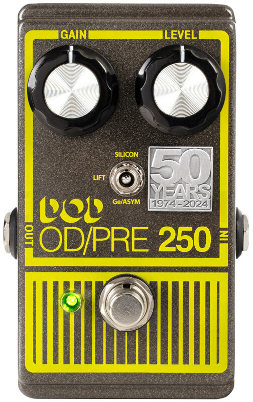 Digitech Dod Overdrive Preamp 250 50th Ann. Ltd - PÉdale Overdrive / Distortion / Fuzz - Main picture