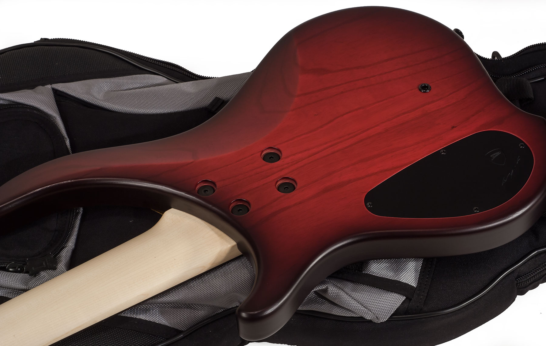 Dingwall Afterburner Abz 5 2-pickups Wen +housse - Trans Redburst Satin - Basse Électrique Solid Body - Variation 3