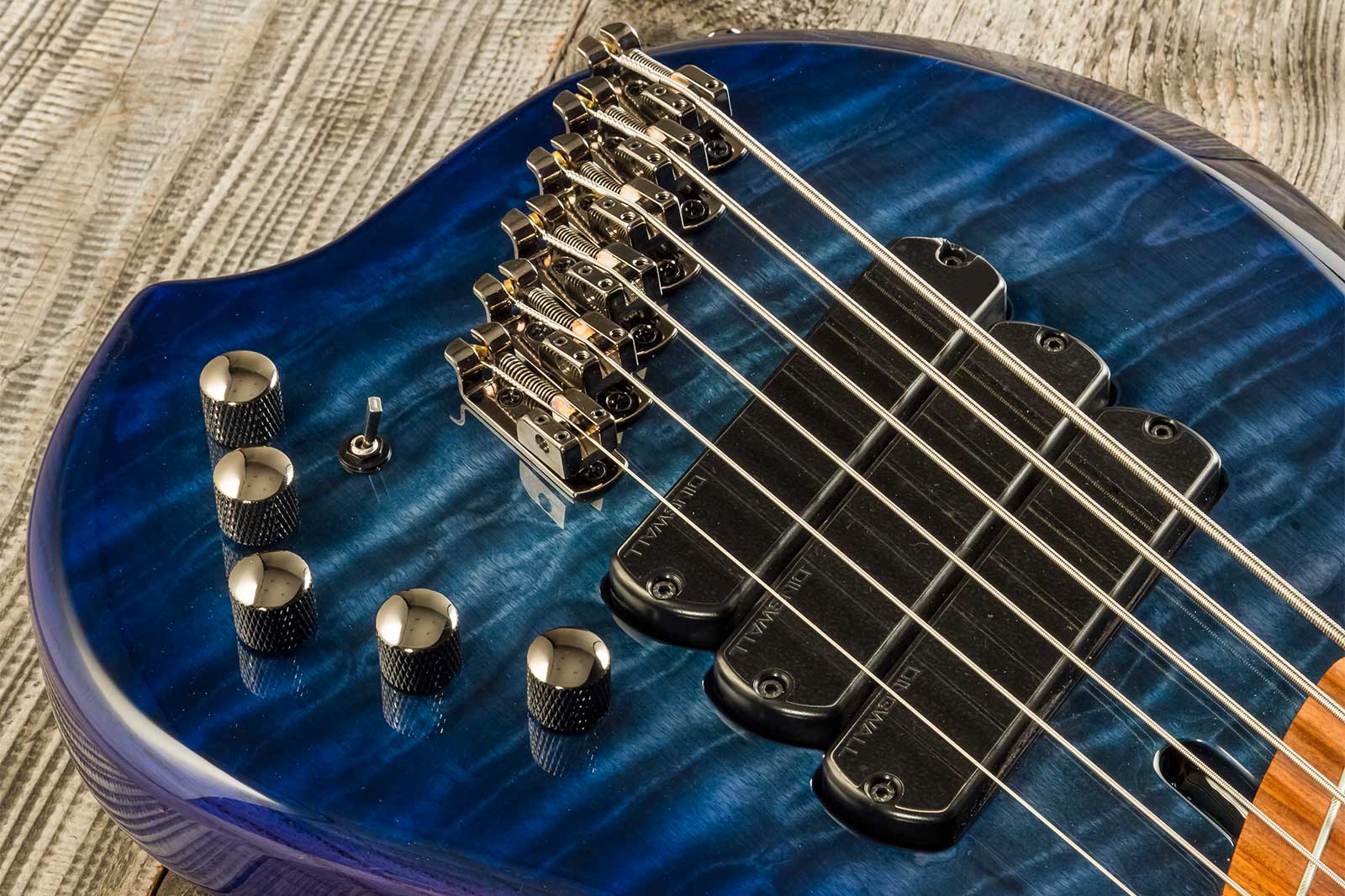 Dingwall Combustion Cb3 6c 3pu Active Pf - Indigo Burst - Basse Électrique Solid Body - Variation 3