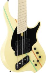 Basse électrique solid body Dingwall John Taylor Rio Dream JT3 Ltd - Creme