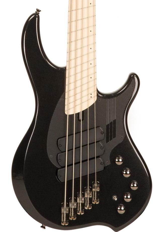 Basse électrique solid body Dingwall Adam Nolly Getgood NG3 5 3-Pickups (MN) - metallic black