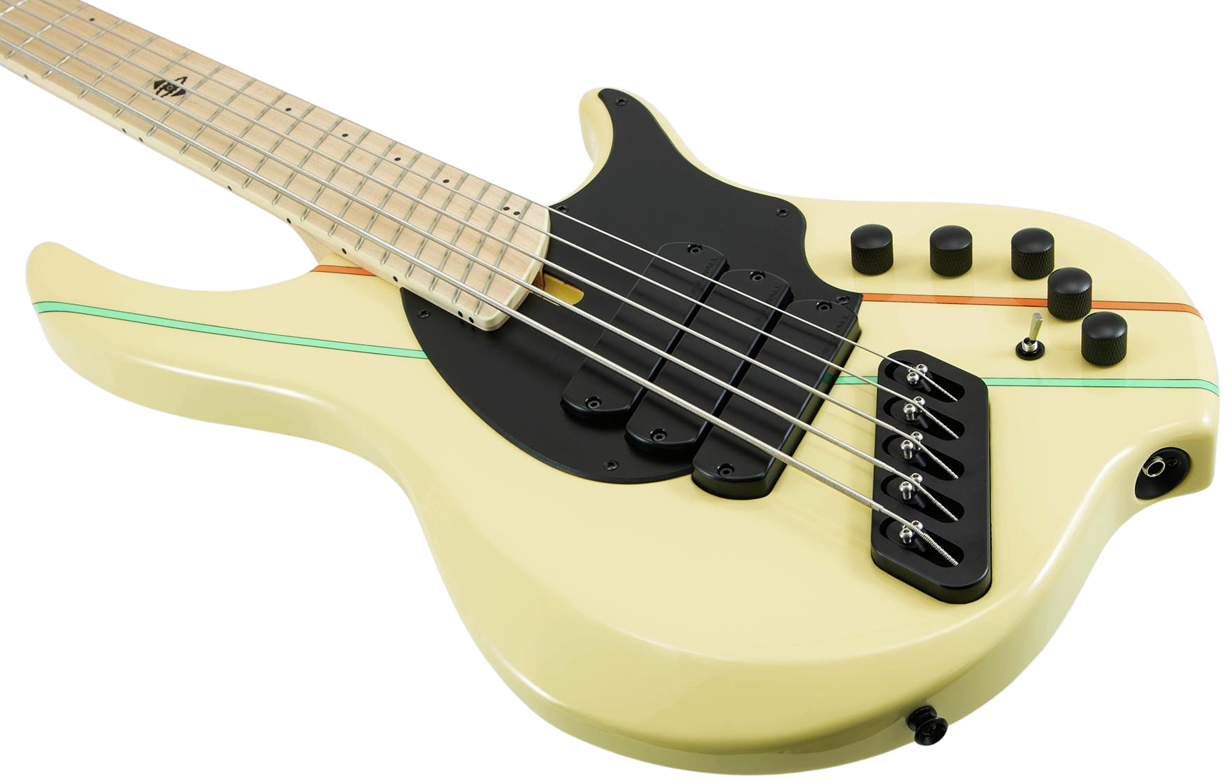 Dingwall John Taylor Rio Dream Jt3 5c Ltd Signature 3pu Active Mn - Creme - Basse Électrique Solid Body - Variation 1