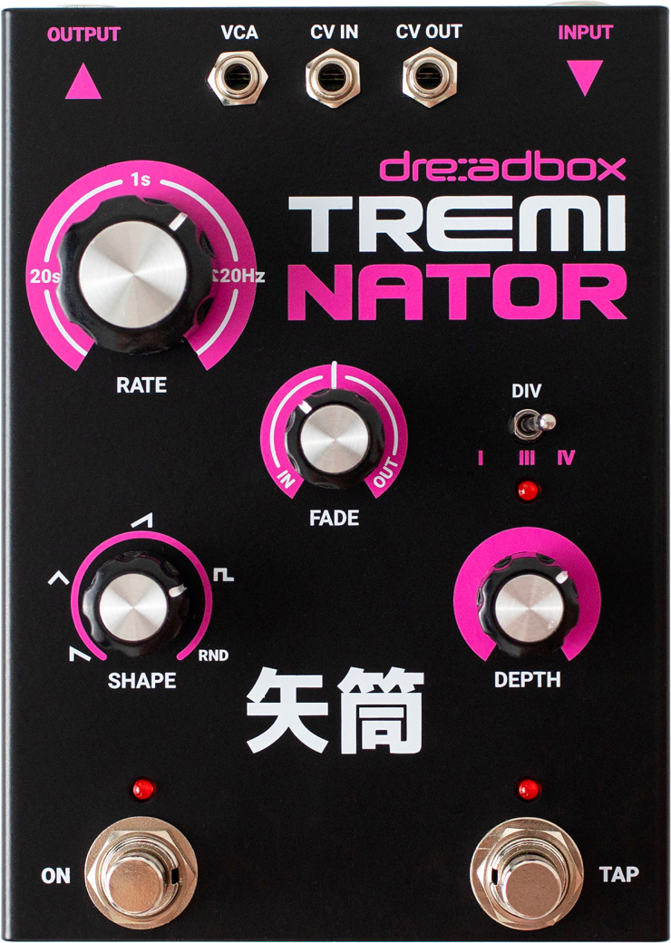 Dreadbox Treminator Tremolo - PÉdale Chorus / Flanger / Phaser / Tremolo - Main picture