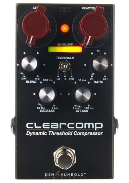 ClearComp 1078 Compressor, sustain & noise gate effect pedal Dsm 