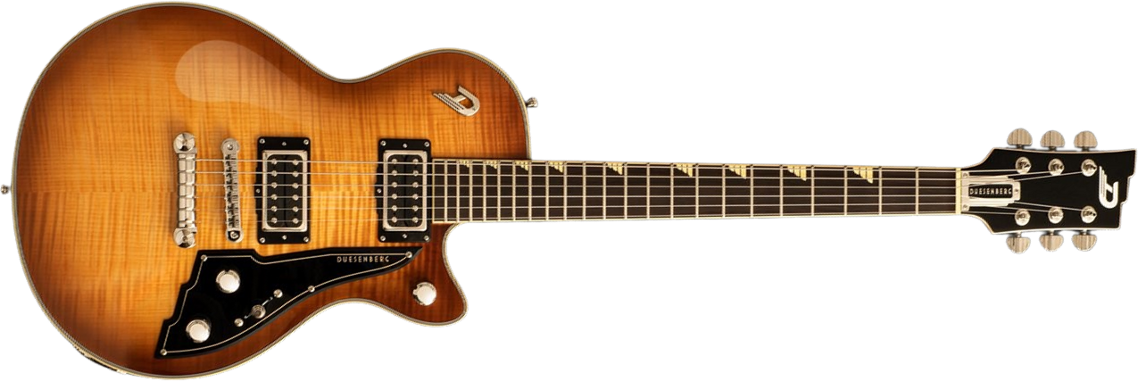 Duesenberg Fantom S 2h Ht Rw - Light Antique Burst - Guitare Électrique Single Cut - Main picture