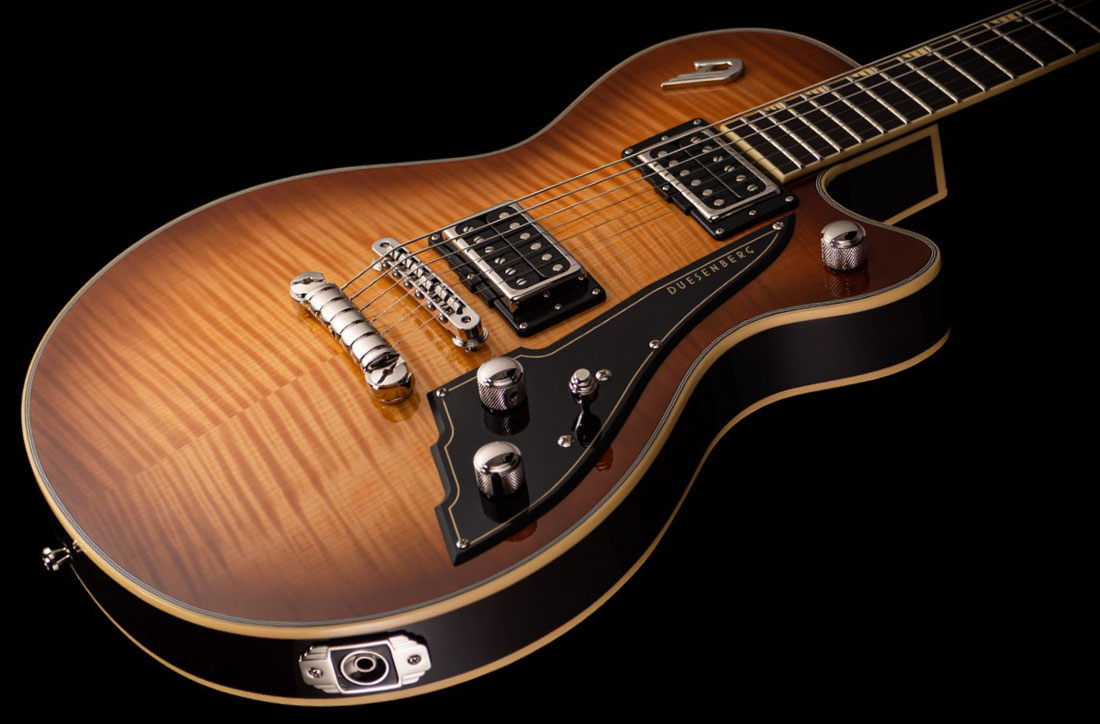 Duesenberg Fantom S 2h Ht Rw - Light Antique Burst - Guitare Électrique Single Cut - Variation 1