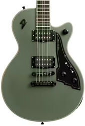 Guitare électrique single cut Duesenberg Fantom Series A - Matte olive