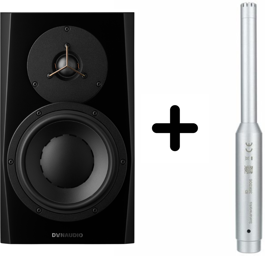 Dynaudio Lyd 7 Black  + Sound Id Reference - Enceintes Et Casque + Micro - Enceinte Monitoring Active - Main picture