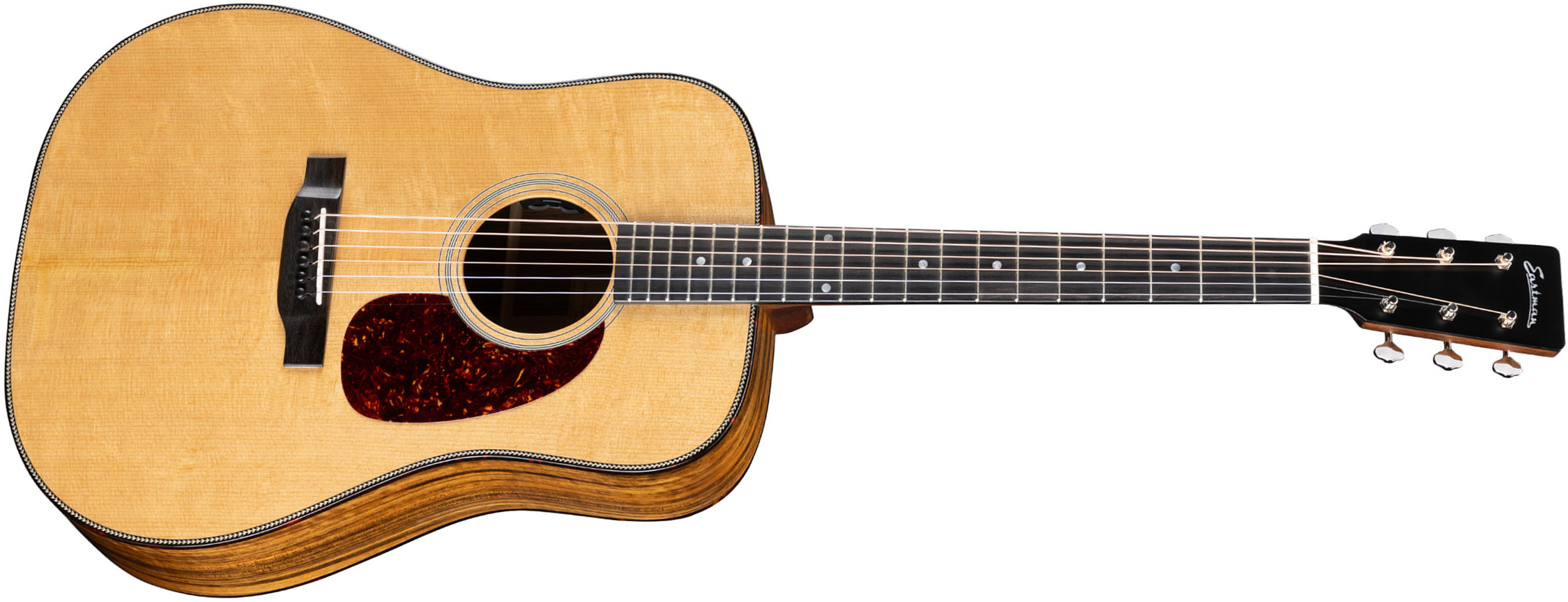 Eastman E3d Deluxe Dreadnought Cedre Sapele Eb - Truetone Gloss Natural - Guitare Folk - Main picture