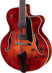 Guitare électrique 3/4 caisse & jazz Eastman Archtop AR605CED - Truetone gloss classic