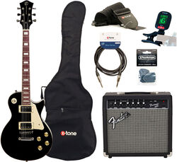 LP100 +Fender Frontman 20G +Accessories - black