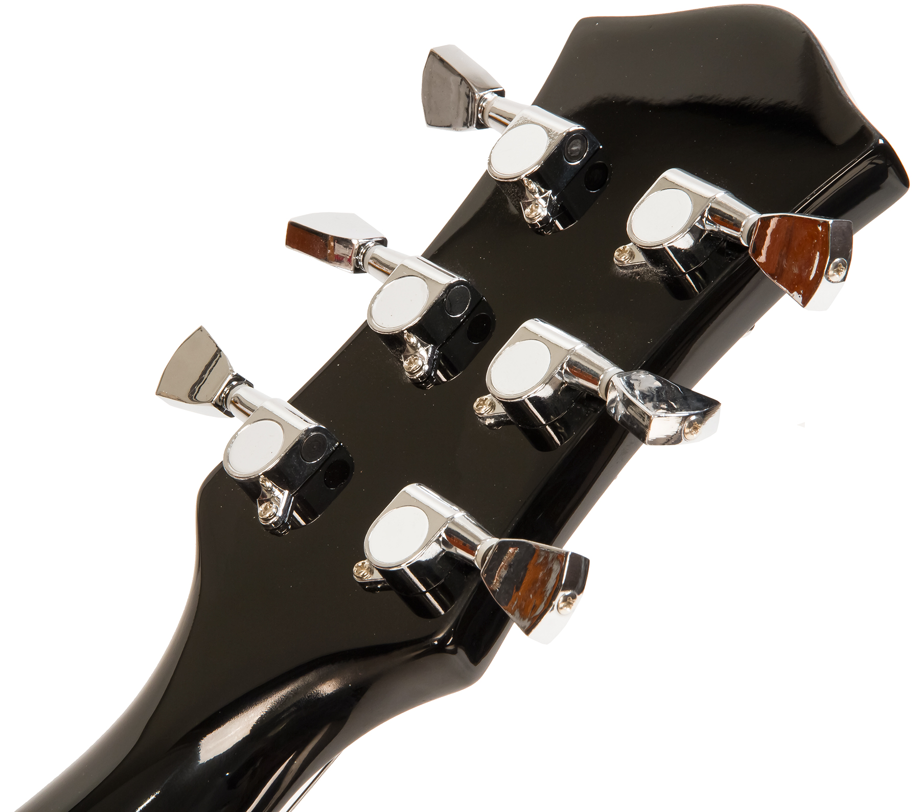 Eastone Lp100 +fender Frontman 20g +cable +clip-on Tuner +mediators +housse +courroie - Black - Pack Guitare Électrique - Variation 3