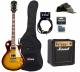 LP200 HB +MARSHALL MG10 10W +CABLE +MEDIATORS +HOUSSE - honey sunburst