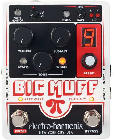 Electro Harmonix Big Muff Hardware Plugin - PÉdale Overdrive / Distortion / Fuzz - Main picture