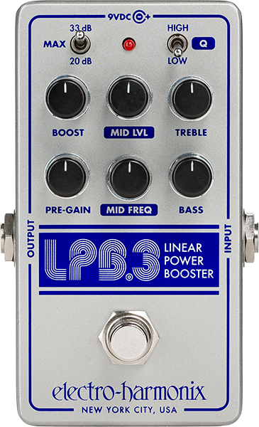 Electro Harmonix Lpb-3 Power Booster - PÉdale Volume / Boost. / Expression - Main picture