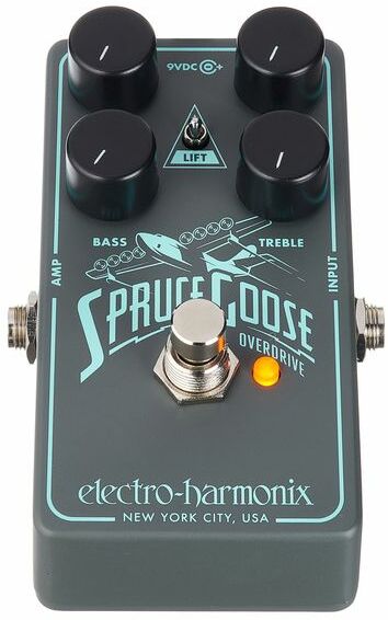 Electro Harmonix Nano Spruce Goose Overdrive - PÉdale Overdrive / Distortion / Fuzz - Main picture