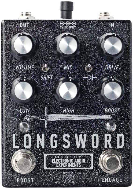 Electronic Audio Experiments Longsword - PÉdale Overdrive / Distortion / Fuzz - Main picture