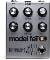 Pédale overdrive / distortion / fuzz Electronic audio experiments MODEL FET