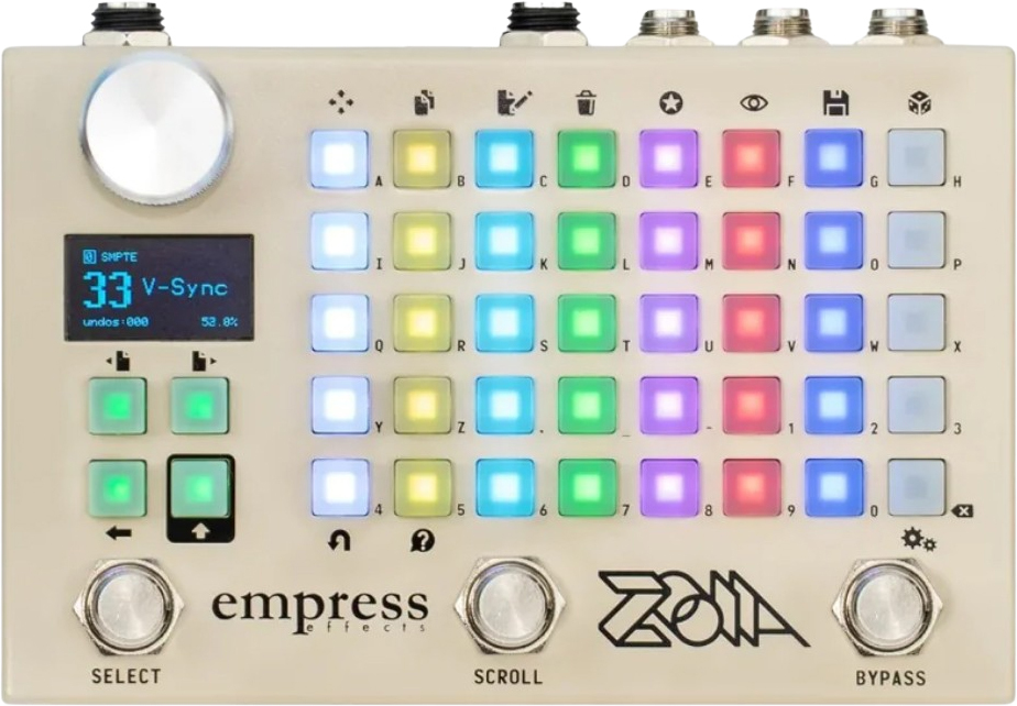 Empress Zoia 10k Ltd Beige - PÉdale Chorus / Flanger / Phaser / Tremolo - Main picture