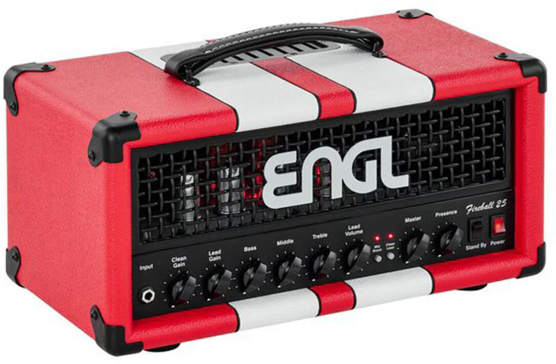 Engl Fireball 25 E633 40th Ann. Head - Ampli Guitare Électrique TÊte / PÉdale - Main picture