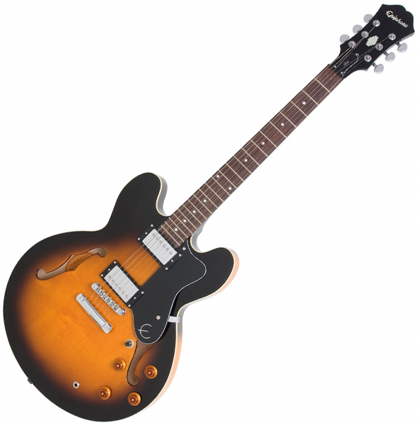 sunburst epiphone dot