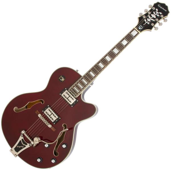 Epiphone Emperor Swingster - wine red Hollow-body electric guitar