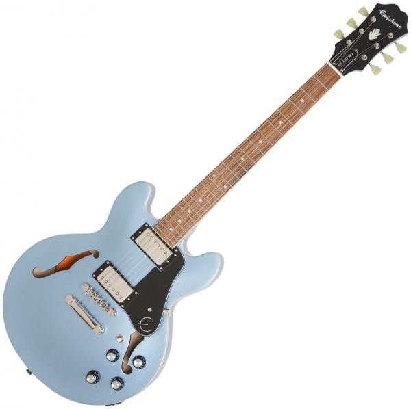 ES-339 Pro - pelham blue Semi-hollow electric guitar Epiphone