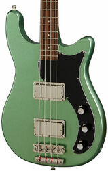 Basse électrique solid body Epiphone Embassy Bass - Wanderlust Green Metallic