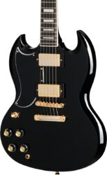 Guitare électrique double cut Epiphone Modern SG Custom LH - Ebony