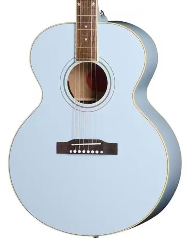 Inspired By Gibson J-180 LS - Frost Blue