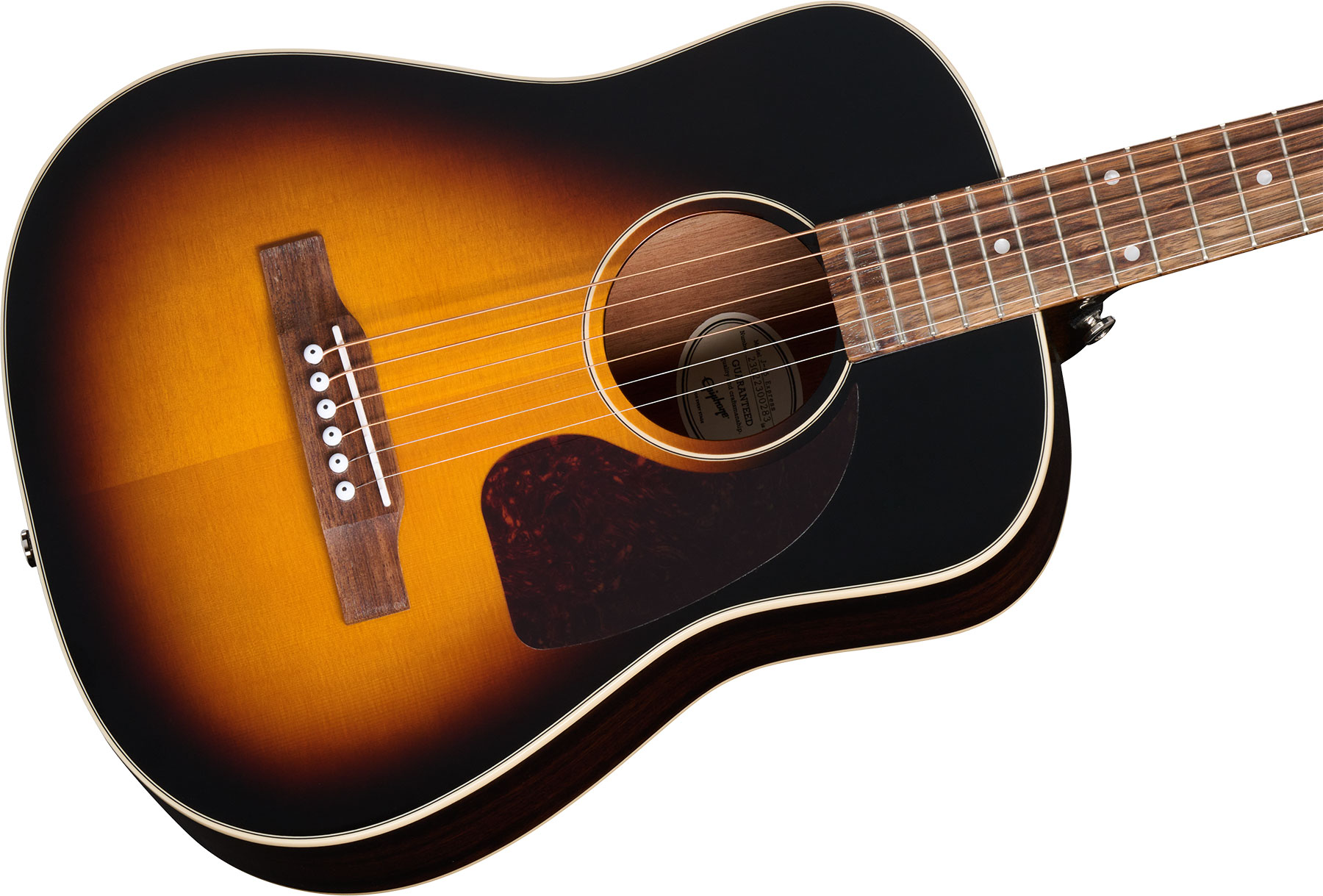 Epiphone J-45 Express Modern Dreadnought 7/8 Shsc Epicea Acajou Lau - Vintage Sunburst - Guitare Folk - Variation 3