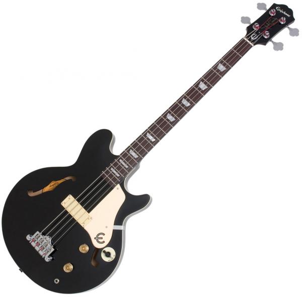 Jack Casady Signature Bass - ebony Semi & hollow-body electric