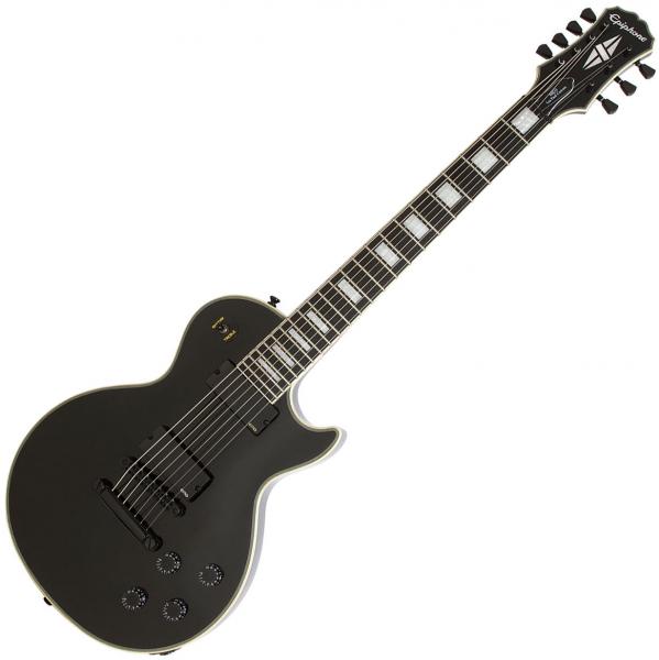 Epiphone Matt Heafy Les Paul Custom-7 - ebony Solid body electric ...