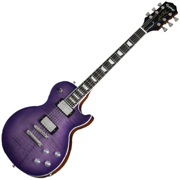 Epiphone Inspired By Gibson Les Paul Modern Figured - purple burst Single  cut electric guitar