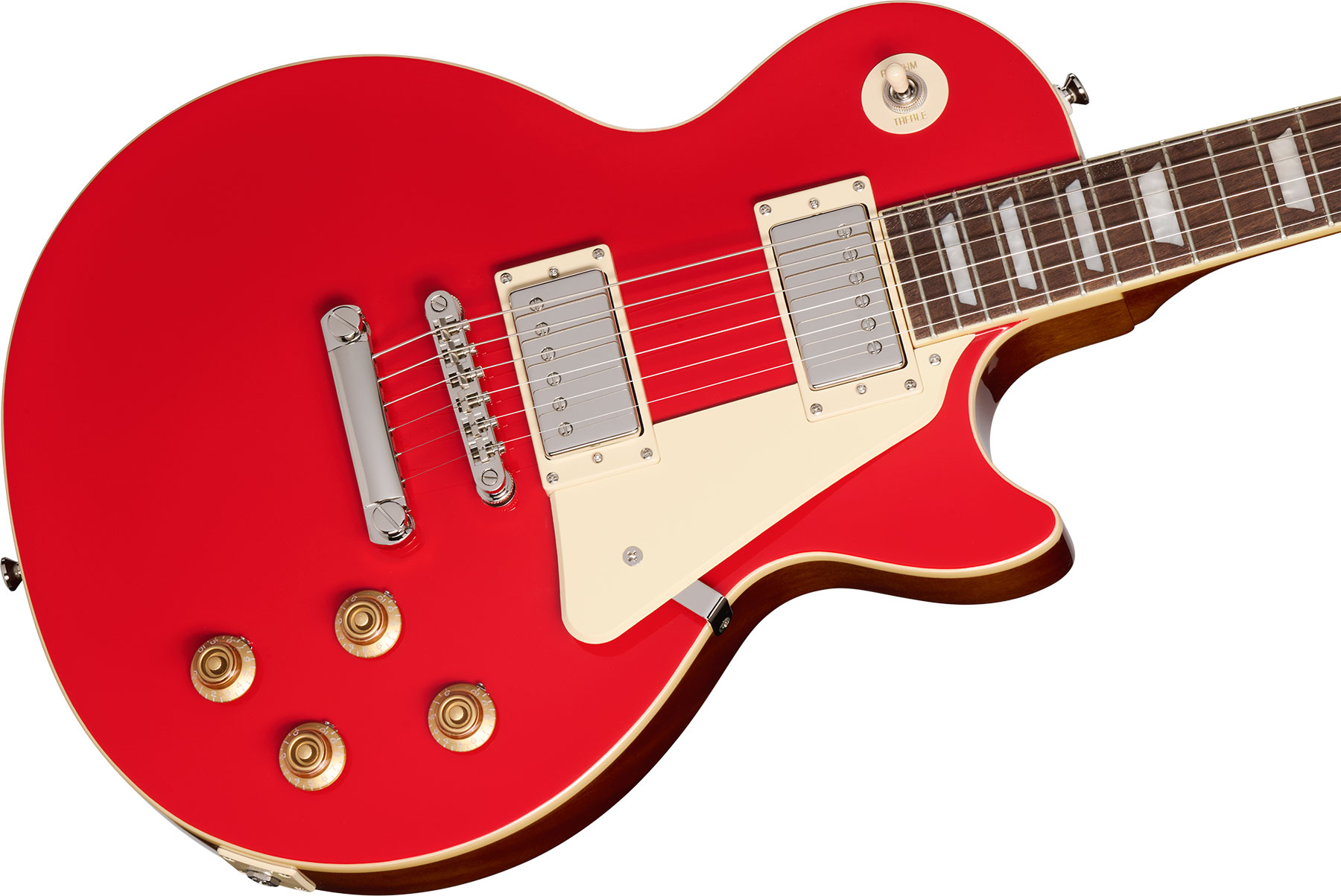 Epiphone Les Paul Standard 50s Insp. By Gibson 2h Ht Lau - Cardinal Red - Guitare Électrique Single Cut - Variation 3