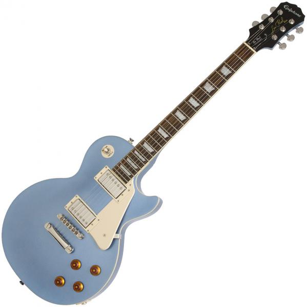 Epiphone Les Paul Standard - pelham blue Single cut electric guitar