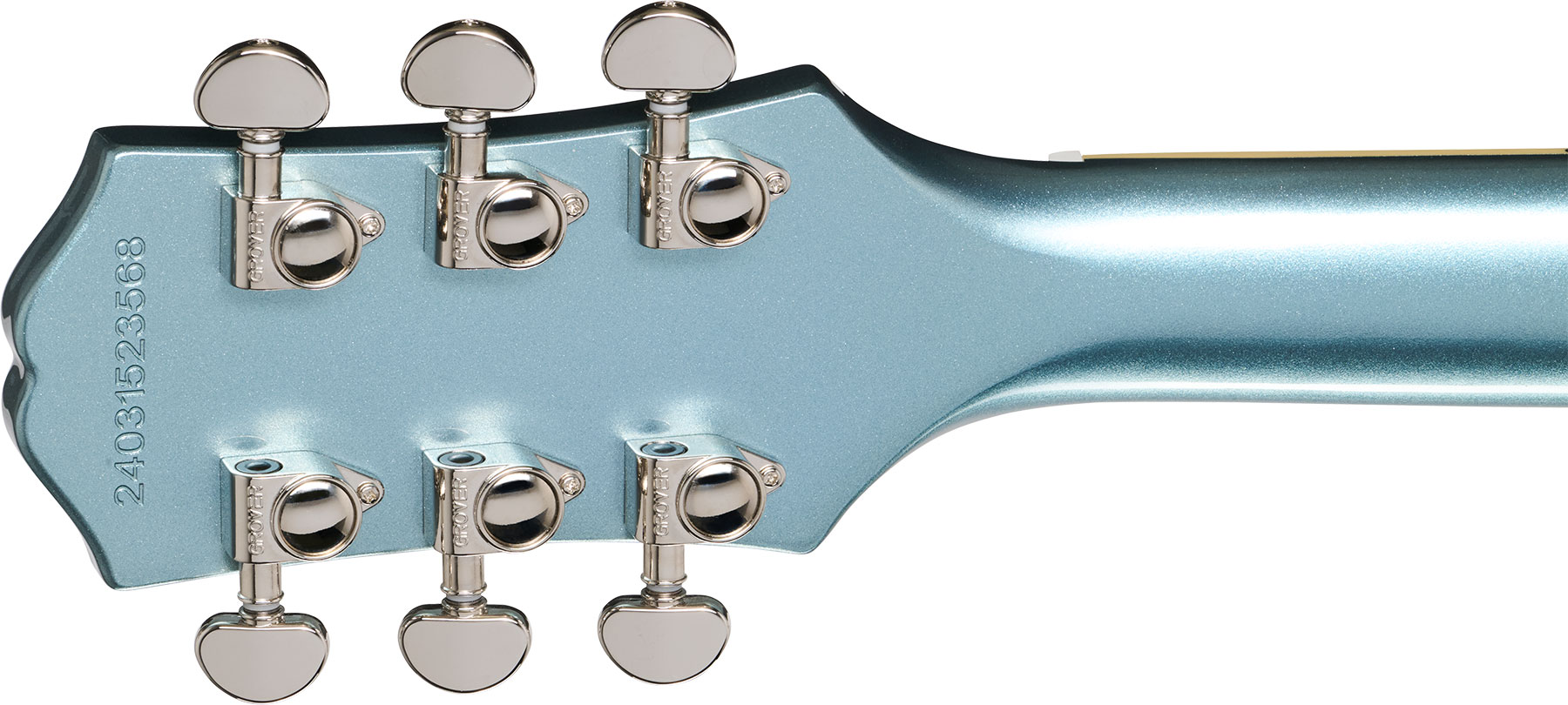 Epiphone Sg Standard Insp. By Gibson 2h Ht Lau - Pelham Blue - Guitare Électrique Double Cut - Variation 4