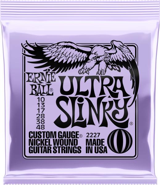 ernie ball nickel electric guitar strings slinky