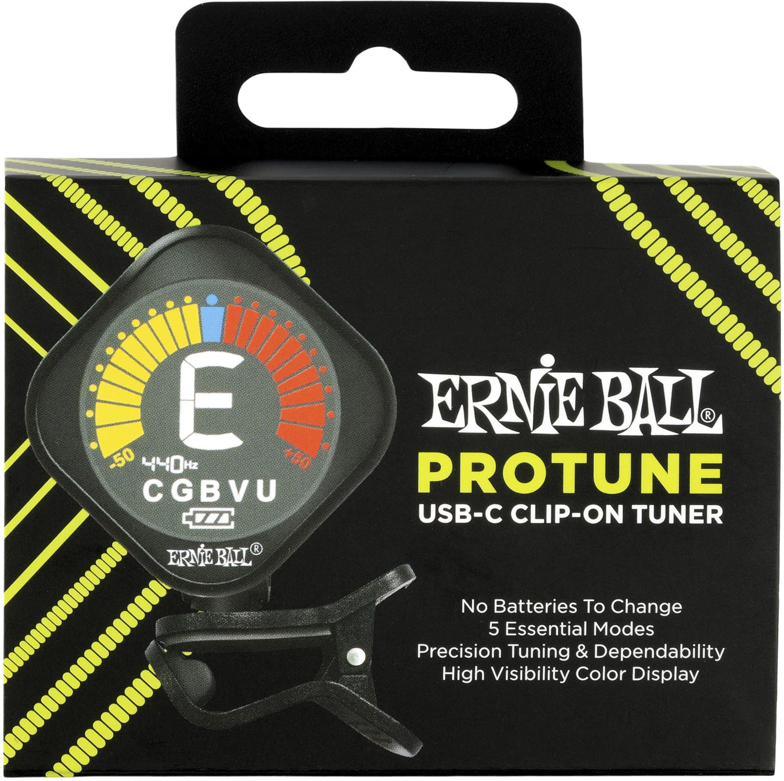 Ernie Ball Accordeur Pro Tune Rechargeable Via Usb-c - Accordeur - Variation 2