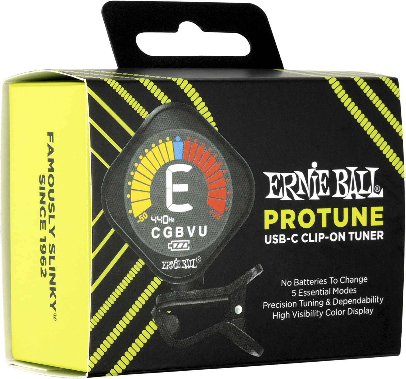 Ernie Ball Accordeur Pro Tune Rechargeable Via Usb-c - Accordeur - Variation 3